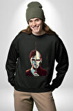 Karanlıklar Lordu Asa Harry Potter Benzerliği Erkek Kadın Unisex Dijital Baskılı Siyah Sweatshirt