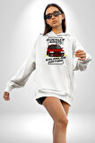 Gidenler Masal Kalanlar Efsane: Tofaş Aşkı! Erkek Kadın Beyaz Dijital Baskılı Kapüşonlu Sweatshirt Hoodie