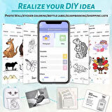 Taşınabilir Portatif Mini Cep Yazıcı Bluetooth Bağlantılı Telefon Bilgisayar Ve Tablet Uyumlu