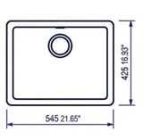 GRANİT EVİYE 40X50 SİYAH MUTFAK EVİYESİ