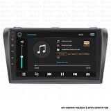 Araç Multimedya Mazda 3 Android 12 Carplay 4Gb Ram + 64Gb Hdd 2004-2009 Navigasyon Ekran MYW