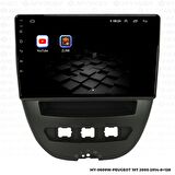 Araç Multimedya Peugeot 107 Android 12 Carplay 4Gb Ram + 64Gb Hdd Navigasyon Ekran MYW