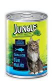 Jungle Ton Balıklı Konserve Kedi Maması 415 Gr