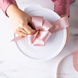 TUPPERWARE Kurabiyem Yılbaşı 1.5L Pembe Saklama Kabı  ESC