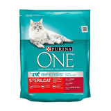 Purina One Sığır Etli Kısırlaştırılmış Yetişkin Kedi Maması 800 Gr