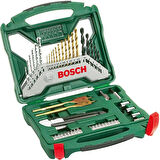 Gsb 120 Li Darbeli Vidalama (3 Ah ÇİFT BATARYALI) ve Bosch 50 Parça Uç Seti