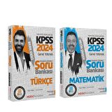 İndeks 2024 KPSS Türkçe ve Matematik Soru Bankası Seti 2 Kitap