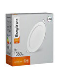BP01-31800 - BRY 18W 3000K 8" SIVA ALTI LEDLİ PANEL 2 Lİ PAKET