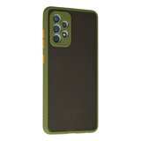Samsung Galaxy A72 Kılıf Montreal Silikon Kapak - Yeşil