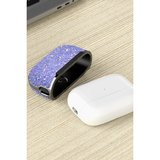Onegif Airpods Pro 2 (2.nesil) Bright Simli Airpods Kapak - Derin Mor