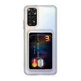 Redmi Note 11 Kılıf Kart Şeffaf Silikon - Şeffaf
