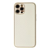 İphone 12 Pro Max Kılıf Coco Karbon Silikon - Beyaz