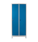 Mavi Standart 2'li Soyunma Dolabı 40x66xH185 CM