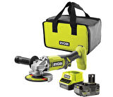 Ryobi RAG18125-1C40S One+ 18V 4 Ah 125 mm Akülü Avuç Taşlama