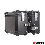 BMW Motorrad 1200 GS - 1200 GS Adventure - 1250 GS-1250 GS Adventure Alüminyum Üçlü Çanta Seti SİYAH