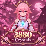 Genshin Impact - 3880 Crystals