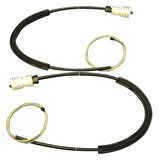 Renault Scenic 1 1996-2003 7700838592-7700838591 Sol ve Sağ Ön Cam Kriko Teli 2 Adet