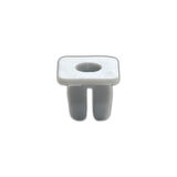 Universal Vida Klips Gri 3,5mm 8x8x11mm 10 Adet