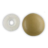 Vida Kapağı Havşa Koyu Bej (3,5mm - 3,9mm - 4,2mm Havşa Baş Vida İçin) 25 Adet