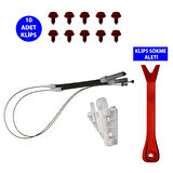 Alfa Romeo 159 2005-2011 Sağ Arka Cam Kriko Tamir Seti  71740123-71769765