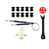 Cam Kriko Tamir Seti Sağ Arka Vw Golf 7 2013-2017 5G4839462