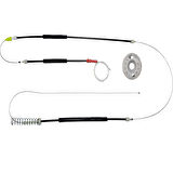 Cam Kriko Teli Sol ve Sağ Ön VW Eos 2007-2015 VW Scirocco 2008-2017 1K8837401-1Q0837461