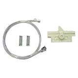 Opel CORSA D 2006-2014  13188503 Sol Arka Cam Tamir Seti