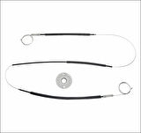 Mercedes Benz S Class W220 1998-2006 A2207200446-346 Sol ve Sağ Ön Cam Tamir Seti