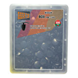 Klips Set Kutusu Siyah 01553-0052U Nissan 600 Adet