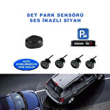 Set Park Sensörü Ses İkazlı Siyah 22mm Forza Ps-01