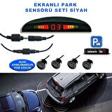 Set Park Sensörü Ses ikazlı Siyah 18Mm Tetra