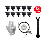 Cam Tamir Seti Sol Arka Seat Leon 2000-2006 Seat Toledo 2 1999-2004 1M0839755 (10Klips)