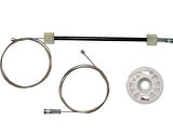 BMW E60 5 serisi 2003-2010 E60 M5 2005-2010 E61 2004-2014 51357184745 Sol Arka Cam Tamir  Klips + Aparatlı