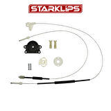 Skoda Octavia MK1 1996-2004 Yataklı 1U4839402C Set Cam Sağ Arka