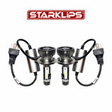 H3 Xenon Led Far Headlight 6000K 30W Kısa V8 MEC