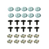 Set Karter Muhafaza Motor Koruma N10327102 VW Golf Jetta Beetle Mk4
