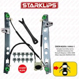 Cam Kriko Kızaklı Sol Ön Renault Megane 2 2002-2008  (8200325136)