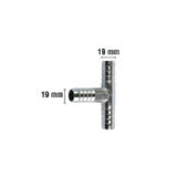 Rakor Metal T tip Hortum İçin 19mm 2 Adet