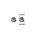 Somun Kendinden Pullu Çinko M8*18X8,8mm Çelik Ford N800466 10 Adet