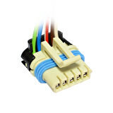 Soket 6 Kablo Cam Düğme Renault Buick Excelle Chevrolet egzoz gazı devridaim EGR vana