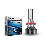 Set Led Xenon H16 Cool White Luna Wolfram