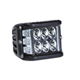 Çalışma Lambası 12 Led 12/24V 36W 6 led Beyaz 6 Led Sarı Wolfram