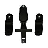 Set Arka Kelebek Cam Mandalı 858244 Fiat Fiorino Peugeot Bipper Citroen Nemo