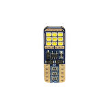 Dipsiz Beyaz LED Ampul 12V 15 Led T10 Canbus 2 Adet
