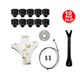 VW Passat B5 1998-2005 Sağ Arka Cam Kriko Tamir Seti