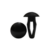 Universal Siyah Klips 3,6X10X7Mm VW 1M0837720 E 25 Adet