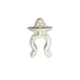 Hortum Tutucu Klips Beyaz 8,5mm M1851-01 10 Adet