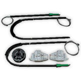 Cam Kriko Tamir Seti Sol Ön Peugeot 206 1998-2006 2/3 4/5 kapı 9637530280-9221F9-9221E9-9221G0