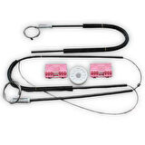 Cam Kriko Tamir Seti Sol Ön Audi A6 S6 C6 2005-2011 4F0837461