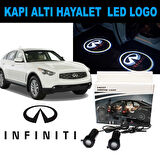 Kapı Altı 3D Hayalet LED Logo Infiniti
